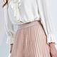 ILEY伊蕾 浪漫金蔥漸層網紗壓摺裙(粉色；M-XL)1233562201 product thumbnail 3