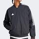 Adidas M Tiro LS JKT 男款 黑色 夾克 運動 復古 休閒 按扣口袋 舒適 外套 IP3791 product thumbnail 2
