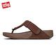 FitFlop TRAKK II LEATHER TOE-THONG-巧克力棕 product thumbnail 3