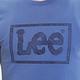 Lee 男款 長框斜線大Logo短袖圓領T恤 灰藍 product thumbnail 10