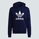 ADIDAS TREFOIL HOODY 三葉草 男連帽上衣-藍-IM4496 product thumbnail 3