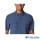 Columbia 哥倫比亞 男款-男超防潑短袖襯衫-深藍 UAE55530NY / S23 product thumbnail 3