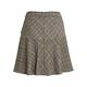 ILEY伊蕾 學院風格紋造型剪接垂墜荷葉褲裙(灰色；M-XL)1223422402 product thumbnail 6