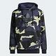 Adidas Camo Hoodie HF4882 男 連帽上衣 帽T 運動 休閒 迷彩 刷毛 舒適 國際版 藍黑 product thumbnail 4