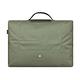 LONGCHAMP LE PLIAGE GREEN奔馬LOGO再生尼龍經典摺疊款拉鍊手提公事包(森林綠x深綠) product thumbnail 3