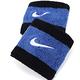 Nike 護腕 Swoosh 藍 白 黑 吸濕 毛巾底 小勾 籃球 網球 運動 N000156505-0OS product thumbnail 4