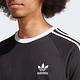 Adidas 3-Stripes Tee IA4845 男 短袖 上衣 T恤 亞洲版 復古 休閒 修身 撞色 黑白 product thumbnail 5