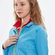 【Lynx Golf】女款鋪棉麻花針織特殊剪裁設計長袖外套-亮藍色 product thumbnail 4