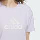 Adidas Rco Bos Tee IP7087 女 短袖 上衣 T恤 亞洲版 休閒 訓練 基本款 舒適 淺紫 product thumbnail 5