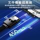 山澤 SATA3.0 6Gbps SSD雙通道高速資料傳輸線 升級款直對彎/50CM product thumbnail 3