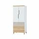 本木家具－米卡莎 雙色3x7尺收納衣櫃(木芯板、附鏡子) product thumbnail 2