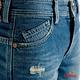 BRAPPERS 女款 Boy Friend Jeans系列—女用3D八分反摺褲-藍 product thumbnail 7