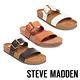 STEVE MADDEN-BRUNO-經典雙帶平底拖鞋-棕色 product thumbnail 6