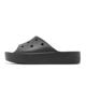 Crocs 拖鞋 Classic Platform Slide 女鞋 黑 雲朵涼拖 厚底 卡駱馳 208180001 product thumbnail 3