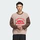 ADIDAS CLS SP SWEATER 三葉草 男女長袖毛衣-奶茶棕-IW6287 product thumbnail 3