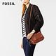 FOSSIL Harper 真皮小馬鞍斜背包-棕色 ZB6759200 product thumbnail 5