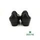 GREEN PINE OL通勤推薦全真皮素面坡跟鞋黑色(00328882) product thumbnail 3