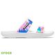 Crocs 卡駱馳 (中性鞋) 霓虹經典雙帶拖鞋-207771-102 product thumbnail 4