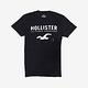 Hollister HCO  短袖 T恤 黑色 0958 product thumbnail 2