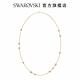 SWAROVSKI 施華洛世奇 Imber 項鏈, 圓形切割, 粉紅色, 鍍金色色調 product thumbnail 4