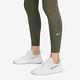 Nike 緊身褲 One Leggings 高腰 軍綠 吸濕 快乾 女款 內搭 運動 口袋 小勾 瑜珈 DM7279-222 product thumbnail 7