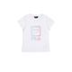 FILA KIDS 女童短袖圓領上衣-白色 5TEY-4912-WT product thumbnail 2