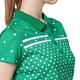 【Lynx Golf】女款吸濕排汗滿版星星印花織帶設計短袖POLO衫-綠色 product thumbnail 8