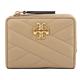 TORY BURCH Kira 縫線設計釦式拉鍊零錢袋短夾(2色/任選) product thumbnail 4