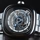 SEVENFRIDAY PS1/01M 工業風透視自動上鍊機械錶 送禮推薦-47X47.6mm product thumbnail 9