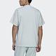 Adidas C Tee [HK0315] 男 短袖 上衣 T恤 運動 休閒 舒適 質感 重磅 愛迪達 淺藍 product thumbnail 3