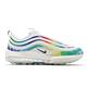 Nike 高爾夫球鞋 Air Max 97 G NRG 男鞋 氣墊 舒適 避震 運動 球鞋 穿搭 彩 白 CK1219100 product thumbnail 3