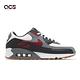 Nike 休閒鞋 Air Max 90 男鞋 灰 紅 膠底 氣墊 運動鞋 FB9658-100 product thumbnail 3