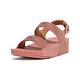 【FitFlop】LULU GLITZ BACK-STRAP SANDALS金屬亮粉造型後帶涼鞋-女(玫瑰色) product thumbnail 2