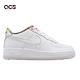 Nike 童鞋 Air Force 1 Low GS 女鞋 大童 白 全白 皮革 果凍底 休閒鞋 AF1 FN8912-111 product thumbnail 6