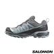 官方直營 Salomon 女 X ULTRA 360 Goretex 低筒登山鞋 灰/綠/灰 product thumbnail 6