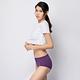 莎薇-冰牛奶+水涼紗 M-3L中腰三角褲(小憩紫) 健康材質-AS3322UL product thumbnail 4