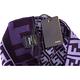 FENDI 經典雙F織紋針織帽(紫色/100%WOOL) product thumbnail 4
