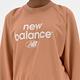 New Balance 長袖上衣 Essentials Sweatshirts 女款 暖橘色 棕橘 寬鬆 短版 休閒 大學T AWT31508SEI product thumbnail 7