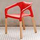STYLE 格調 4入組-歐風方形靠背設計實木椅腳休閒椅餐椅 product thumbnail 11