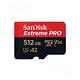 SanDisk 512G Extreme Pro micro SDXC 200MB/s UHS-I A2 記憶卡 SDSQXCD product thumbnail 2