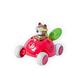 【瑞典 Viking toys】維京玩具 動物賽車手-貝兒草莓號-14cm (幼兒玩具車) 81367 product thumbnail 3