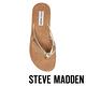 STEVE MADDEN-ALLOW 簡約亮彩扭結T字平底拖鞋-金色 product thumbnail 6