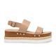 STEVE MADDEN-ST.TROPEZ 涼夏束帶厚底涼鞋-米色 product thumbnail 3