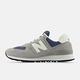 【NEW BALANCE】NB 574 復古鞋 休閒鞋 麂皮 灰藍色 男鞋 D楦-U574GWH product thumbnail 2