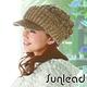 Sunlead 保暖防寒護耳。小顏效果護髮美型針織貝蕾帽 (駝色) product thumbnail 2
