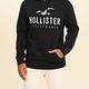 Hollister HCO 長袖 帽T 黑色 0517 product thumbnail 2