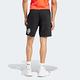 adidas 短褲 Graphic Print Shorts 男款 黑 白 純棉 抽繩 褲子 愛迪達 IP3801 product thumbnail 4