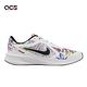 Nike 慢跑鞋 Downshifter 10 Fable GS 大童鞋 女鞋 白 花卉 運動鞋 CT5256-100 product thumbnail 6