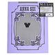 ANNA SUI 經典左腳踝品牌蝴蝶水鑽LOGO 絲襪(黑色系) product thumbnail 2