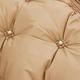 【GUESS】格紋珍珠墜飾羽絨立領長袖夾克-棕 product thumbnail 9